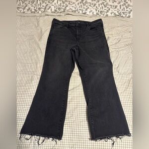 American Eagle Outfitters Black Flare Jeans